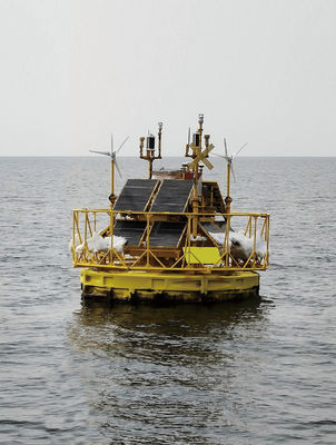 Lidar-Windbojen im Golf Offshore-Bojen-Überwachungssystem