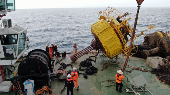 Marine Grade Floating Lidar Offshore Wind Lidar 15 Tonnen mit Dual LiDAR