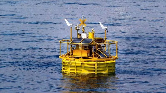 Schwimmende Lidargeräte Erhebung über Windenergiequellen